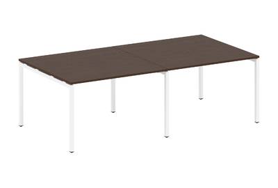 (2 столешницы) на П-образном м/к Metal system quattro 40x40 40БП.ПРГ-2.2