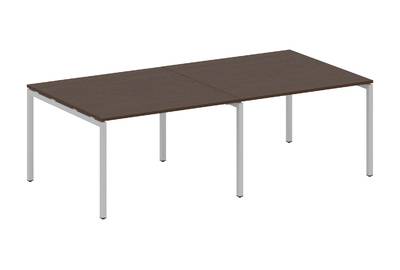 (2 столешницы) на П-образном м/к Metal system quattro 40x40 40БП.ПРГ-2.2