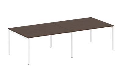 (2 столешницы) на П-образном м/к Metal system quattro 40x40 40БП.ПРГ-2.3