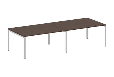 (2 столешницы) на П-образном м/к Metal system quattro 40x40 40БП.ПРГ-2.4