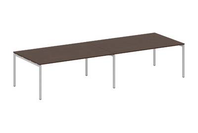 (2 столешницы) на П-образном м/к Metal system quattro 40x40 40БП.ПРГ-2.5