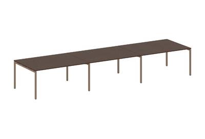 (3 столешницы) на П-образном м/к Metal system quattro 40x40 40БП.ПРГ-3.4