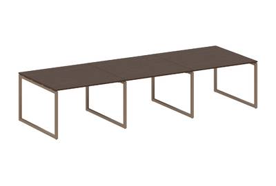 (3 столешницы) на О-образном м/к Metal system quattro 40x40 40БО.ПРГ-3.2