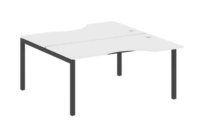 Бенч-стол криволинейный на П-образном м/к Metal system quattro 50x50 50БП.РАС-СА-2.1