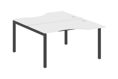 Бенч-стол криволинейный на П-образном м/к Metal system quattro 50x50 50БП.РАС-СА-2.2