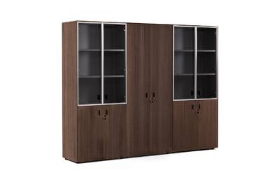 Шкаф для документов с гардеробом Enzo 109 731 ECL 01
