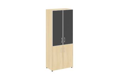 Шкаф для документов высокий широкий Yalta LT.ST-1.2 R black