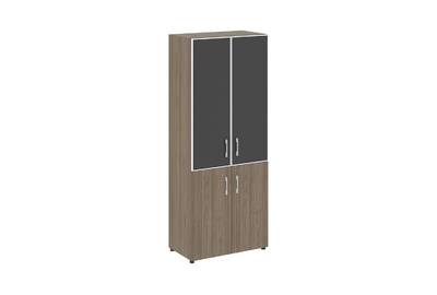 Шкаф для документов высокий широкий Yalta LT.ST-1.2 R black