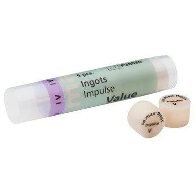 Заготовка для прессования, Ivoclar, IPS e.max Press Impulse Opal OE1, 5 шт