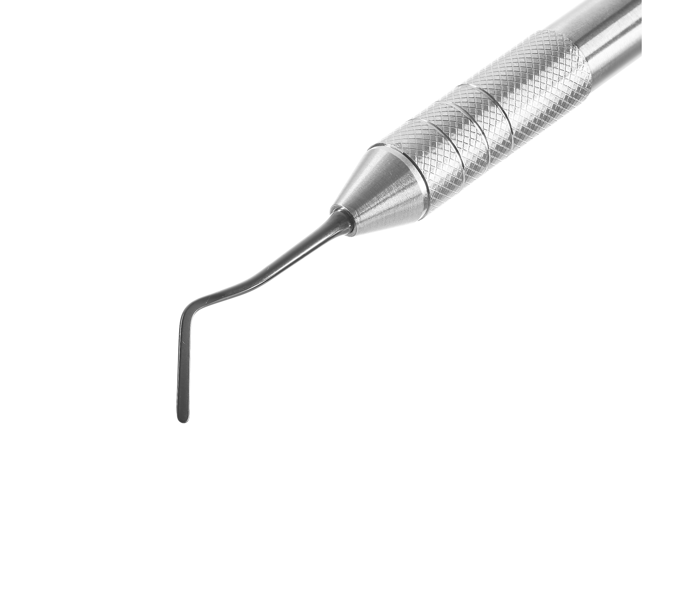 Fabri 1304-1,0F Black - удлиненная узкая гладилка с штопфером-шариком Ø1.0mm, эргономичная ручка Ø10mm, покрытие Black