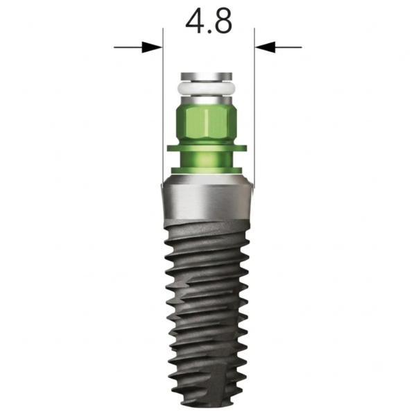 Имплантат, Osstem, SS III SA, D=4.5 мм, L=7.0 мм, G/H=1.8, 6-гран, Standart