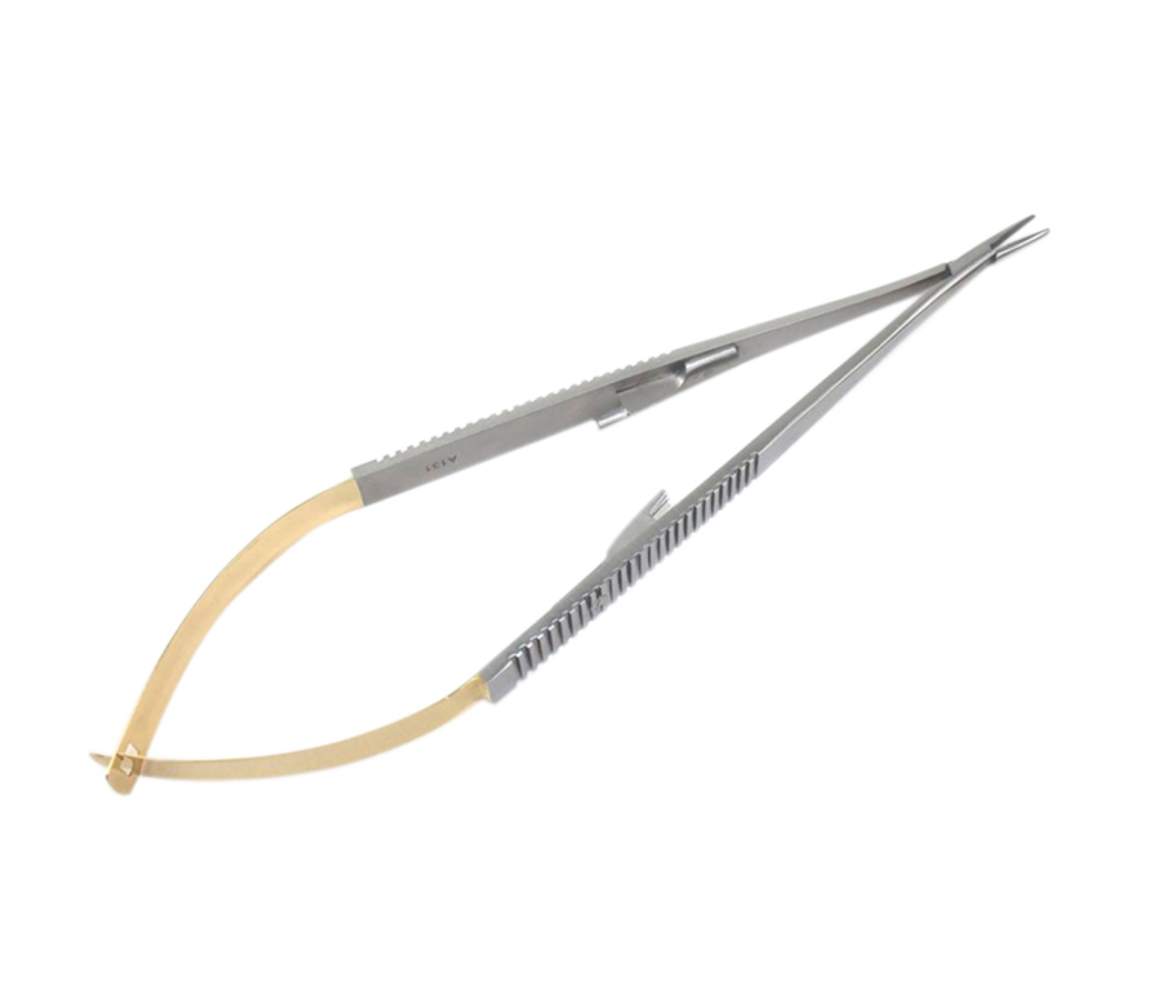 Nopa Instruments AE 578/18 - микроиглодержатель TUC CASTROVIEJO прямой, 18 см