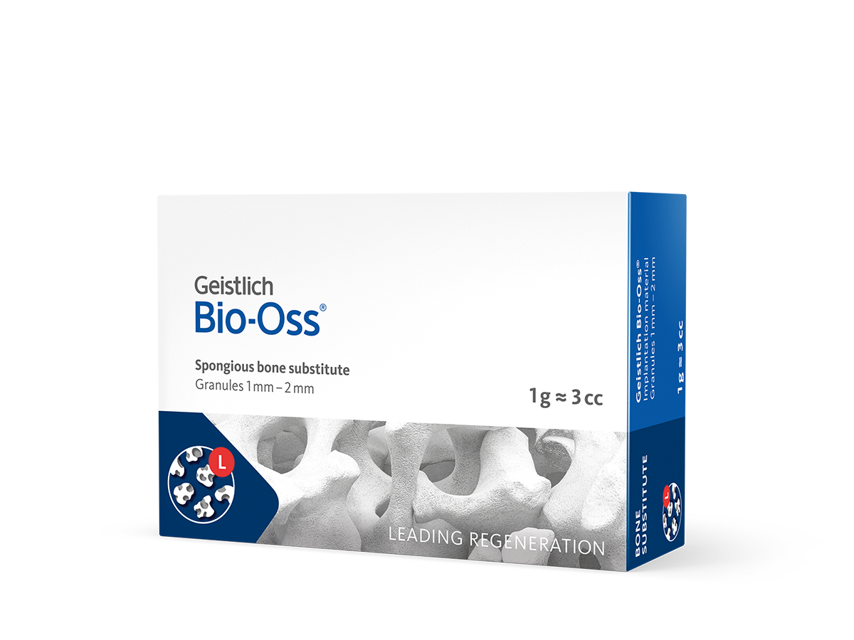 Костный материал Geistlich Biomaterials Гранулы 1-2 мм