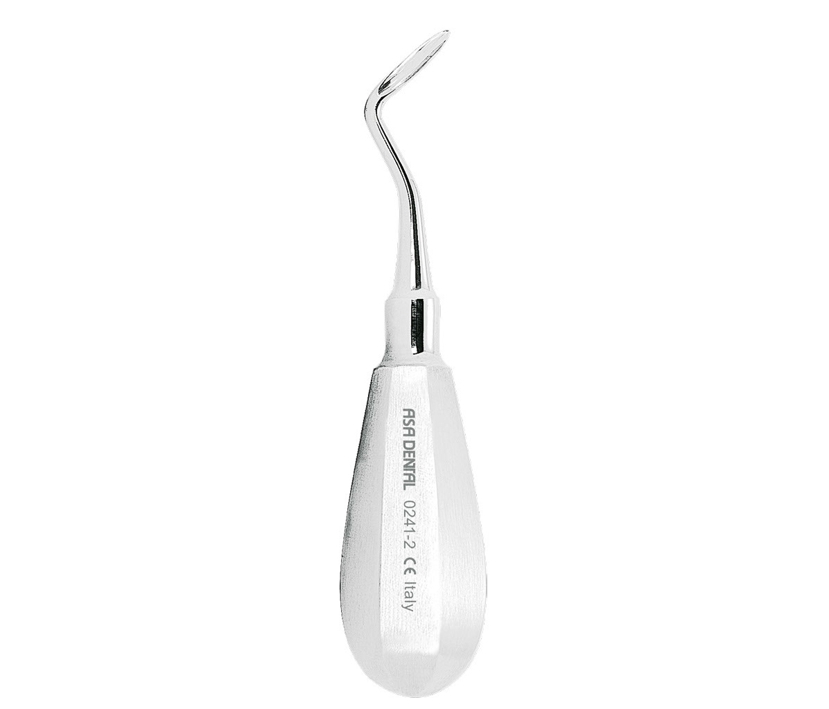 Asa Dental 0241-2 - элеватор N2 изогнутый от себя, 3,5 мм