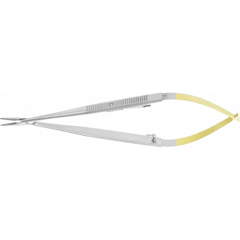 Микроиглодержатель CASTROVIEJO, DUROGRIP, длина 145 мм, для нитей 6/0-10/0, арт: BM002R