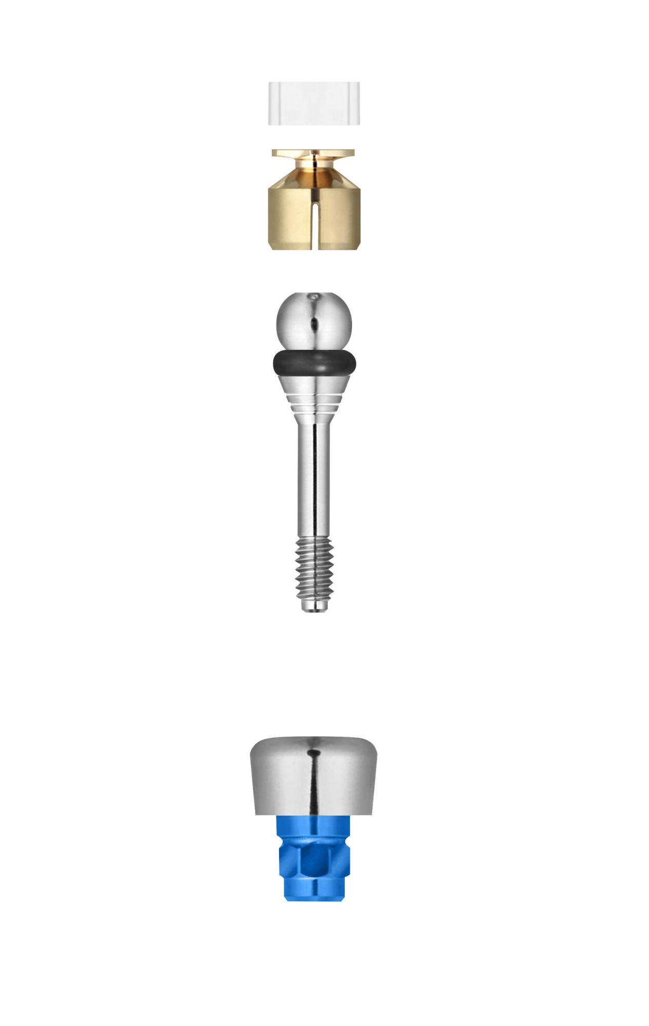 Шаровидный аттачмент FRIADENT Ball and Socket Attachment, размер D4.5/GH3, арт: 45-3153