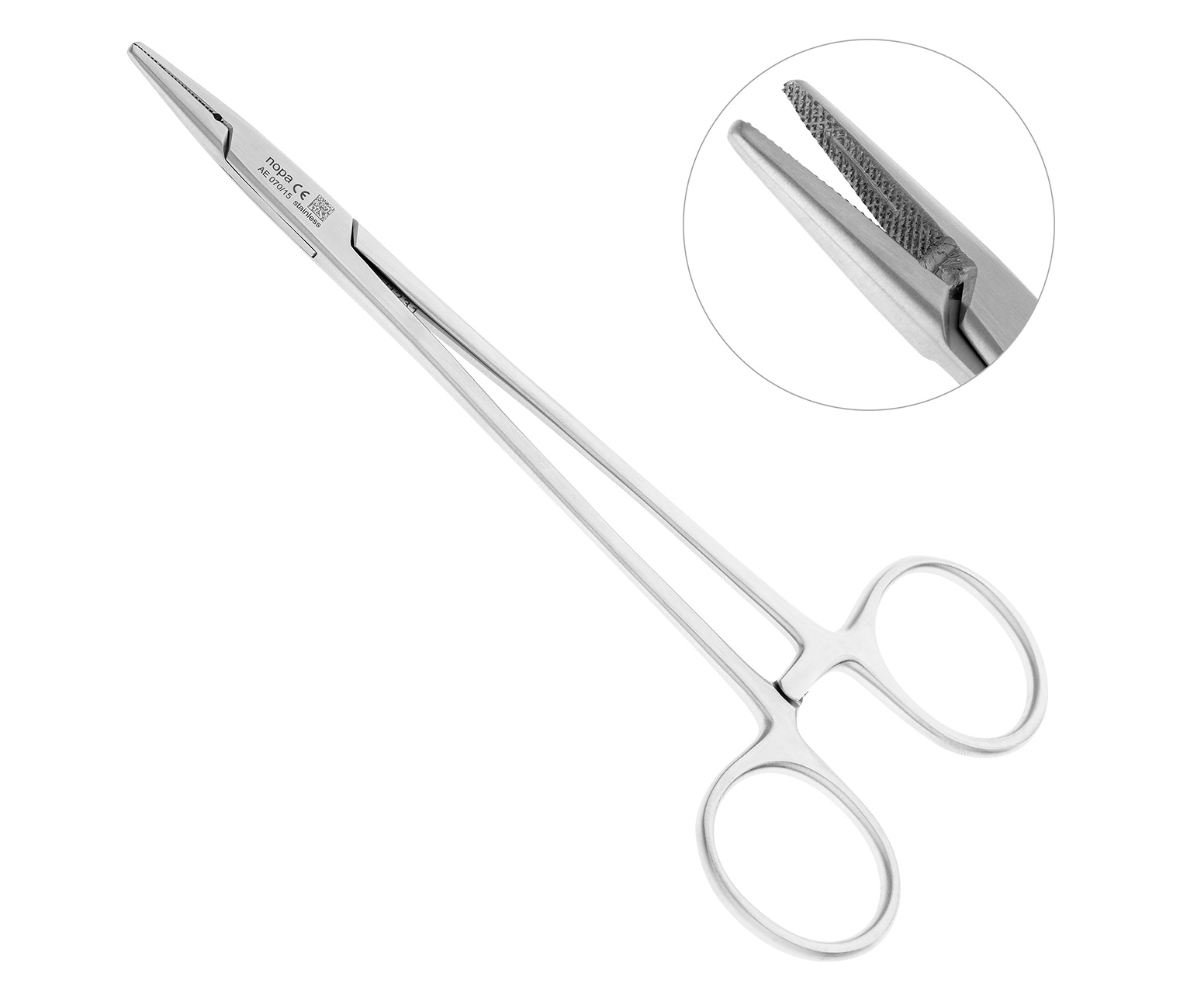 Nopa Instruments AE 070/15 - иглодержатель CRILE-WOOD, 15 см