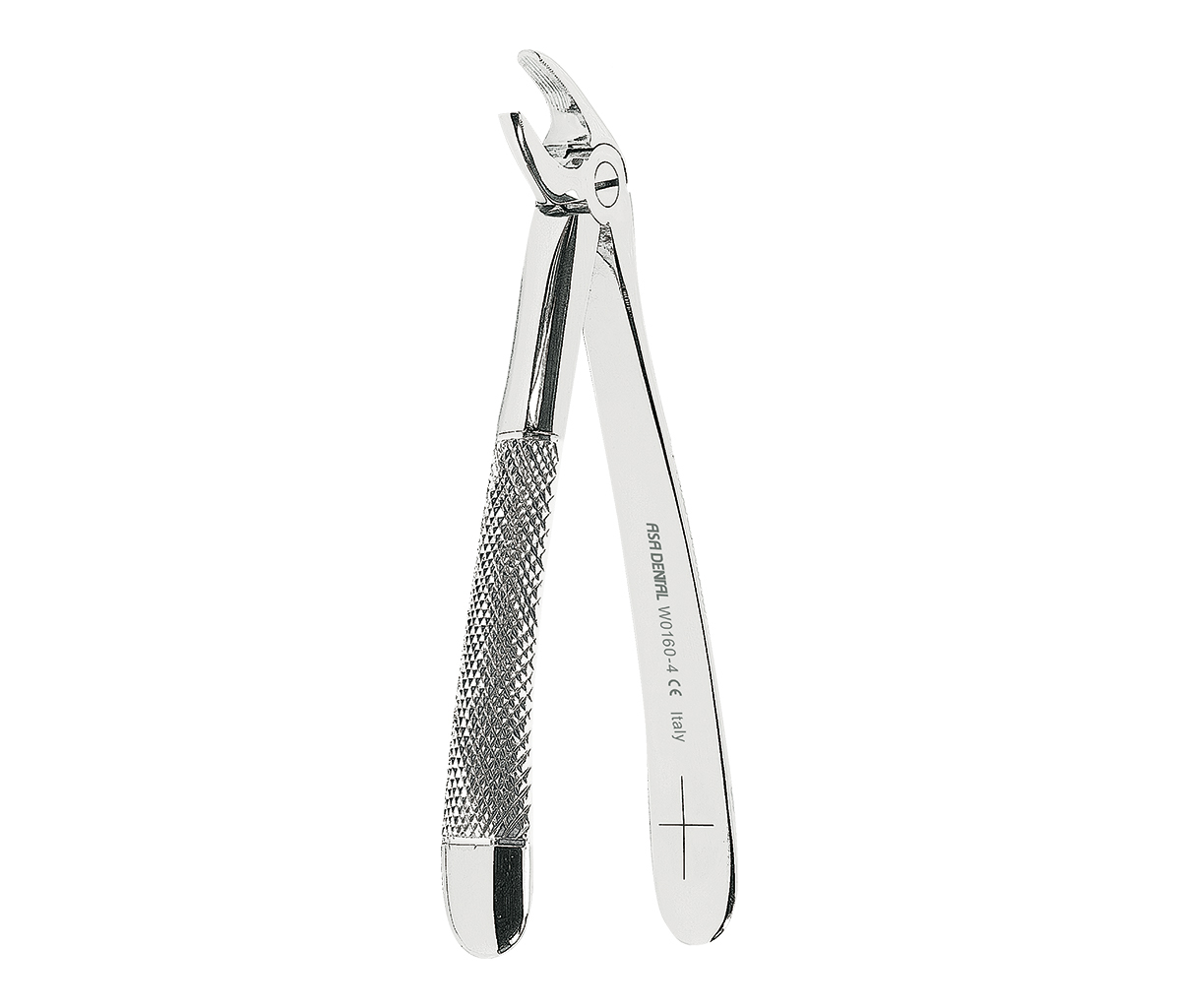 Asa Dental W0160-4 - щипцы N4 для удаления зубов для нижних резцов и клыков с зубчиками (серия для женщин Asa Lady)