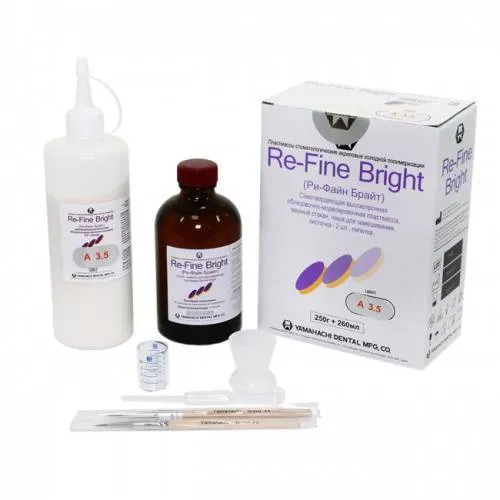 Пластмасса самотвердеющая, YAMAHACHI, Re-Fine Bright, A3, 250г+260мл