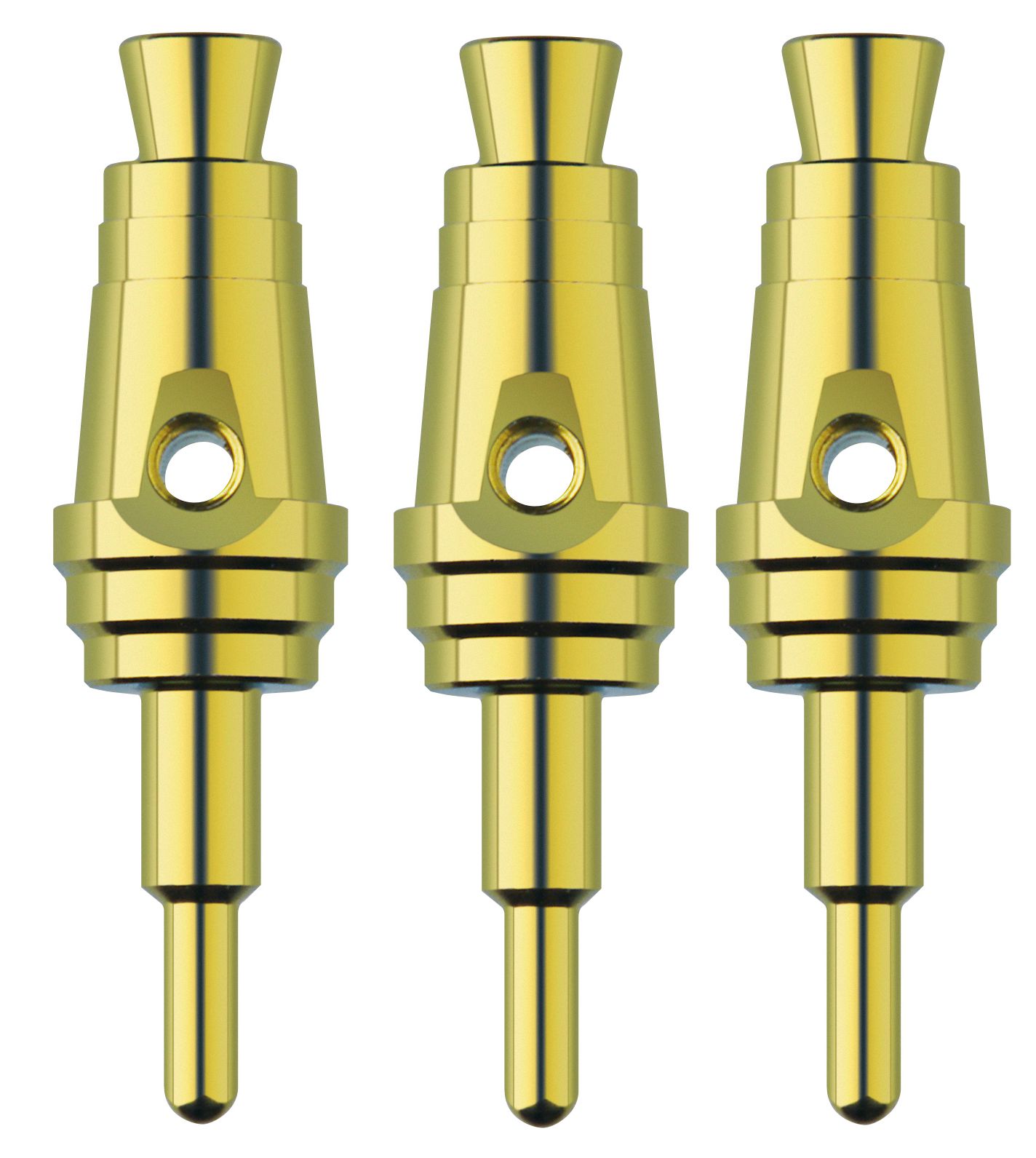 Абатменты для подбора (прямые) FRIADENT Select Multipack Try-in Abutment straight, размер D3.8/A0, в упаковке 3 шт, арт: 45-2194