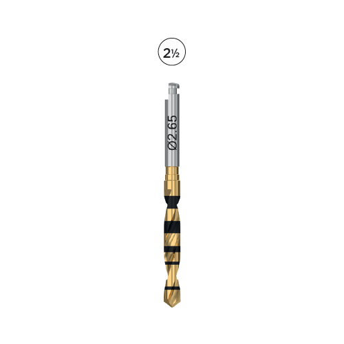 Сверло PrimeTaper 2½ диаметр 2.65, длинное (PrimeTaper Drill 2½ Ø2.65 long), арт: 68015342