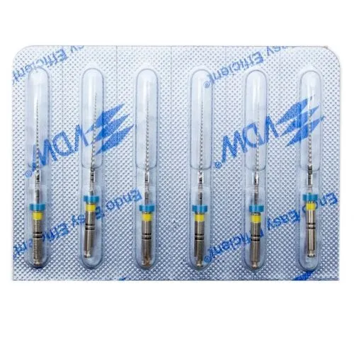Файл машинный, VDW, FlexMaster NiTi 25мм 0.02 №20, 6шт