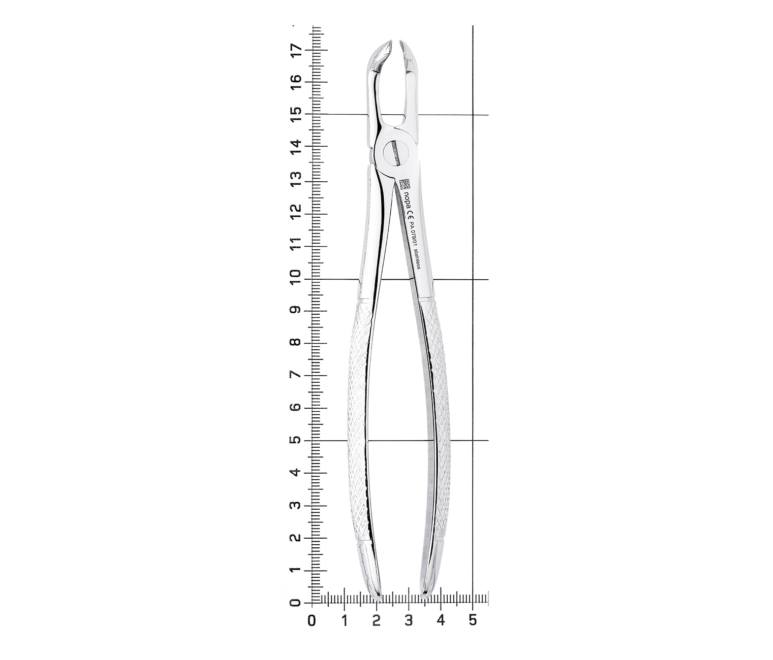 Nopa Instruments PA 079/01 - щипцы извлекающие для третьих моляров нижней челюсти №79A