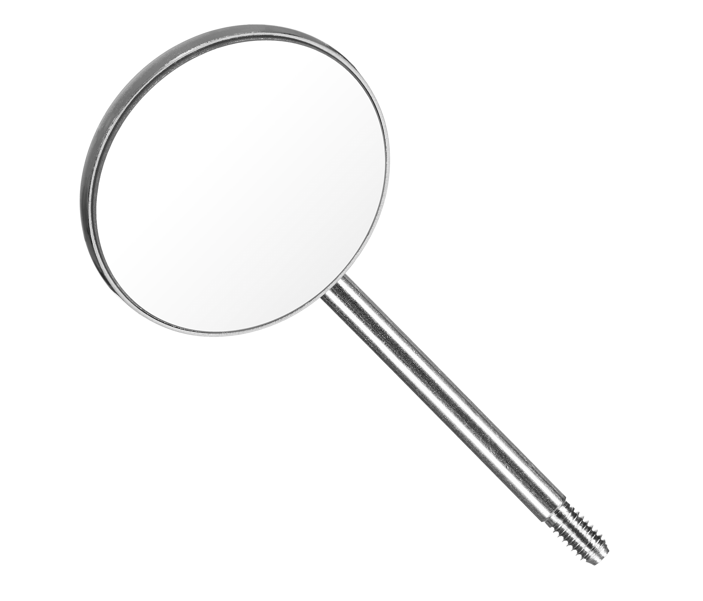 Hahnenkratt TOPvision FS Rhodium - родиевое зеркало, плоское, без ручки, №4, диаметр 22 мм, 12 шт
