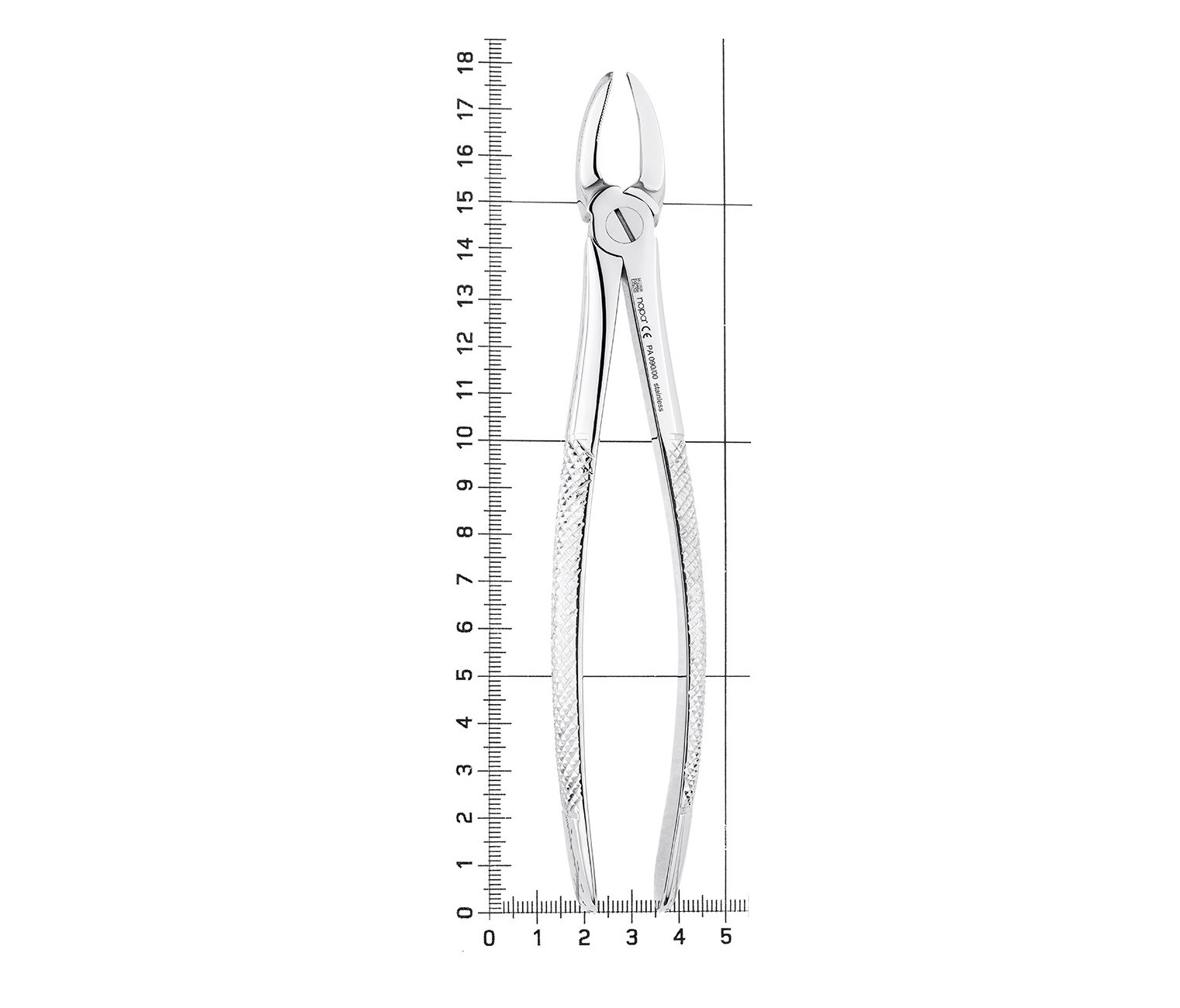 Nopa Instruments PA 090/00 - щипцы извлекающие для моляров верхней челюсти левые №90