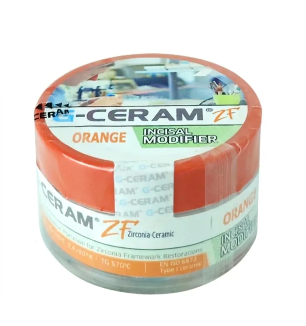 Керамическая масса, G-CERAM, ZF Incisal Modifier Orange (15г)