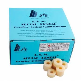 Пластмасса базисная безмономерная, Pressing Dental, Acetal Dental TSM, цвет F2, 500г