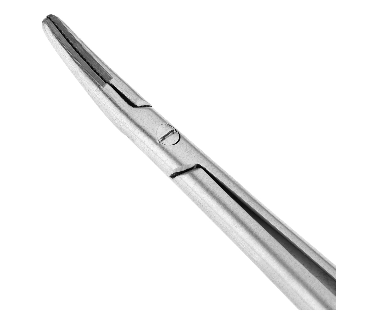 HLW 40-46 - иглодержатель-микро изогнутый Micro-Nadelhalter TC, 18 см