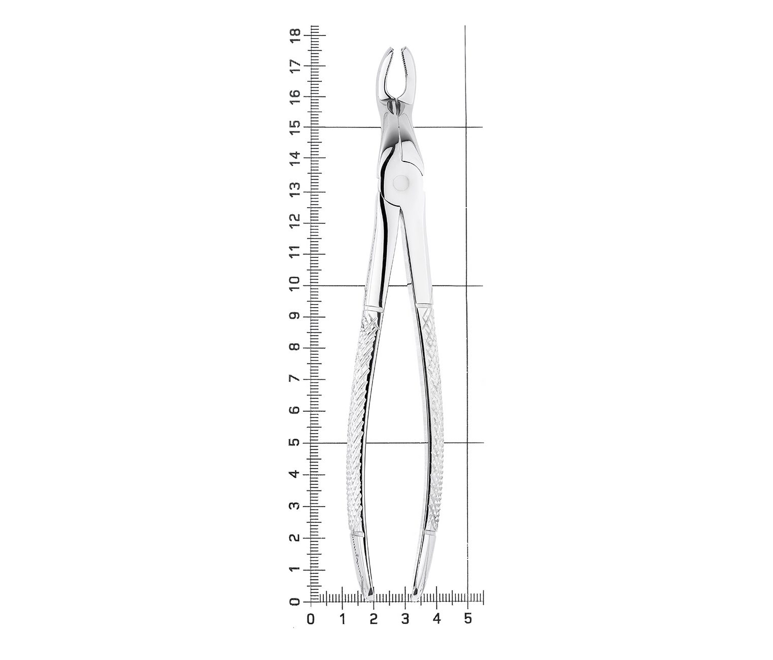 Nopa Instruments PA 067/00 - щипцы извлекающие для третьих моляров верхней челюсти №67