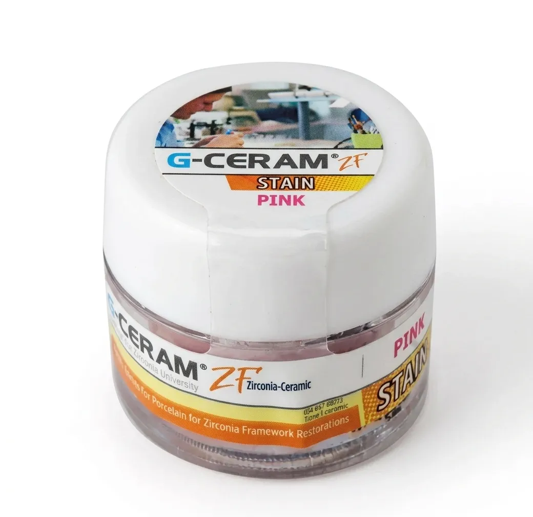 Керамика ZF краситель Stain Pink (3г), 6201-0-P, G-CERAM