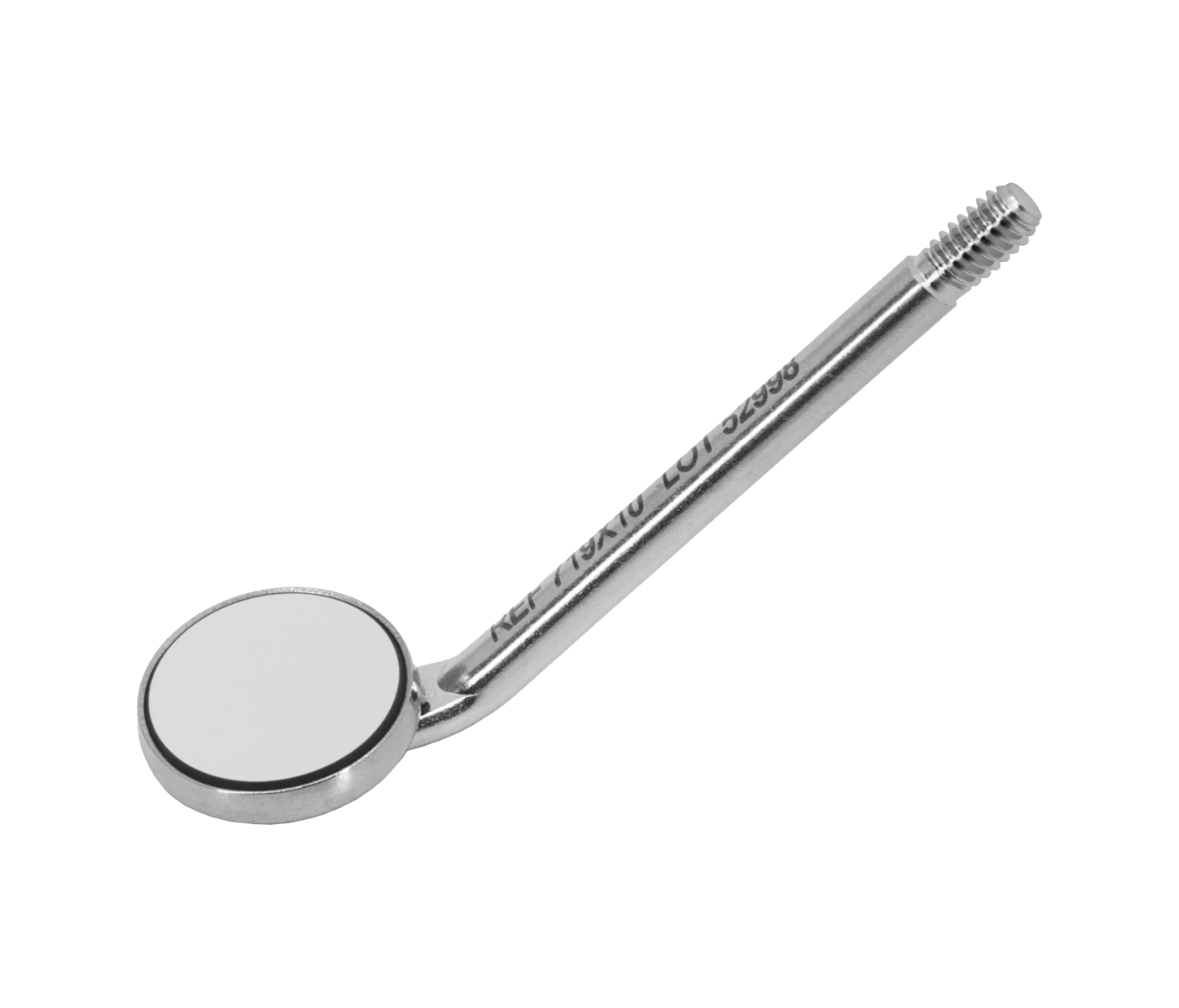 Hahnenkratt TOPvision mini FS Rhodium - родиевое микрозеркало без ручки, диаметр 10 мм, 1 шт
