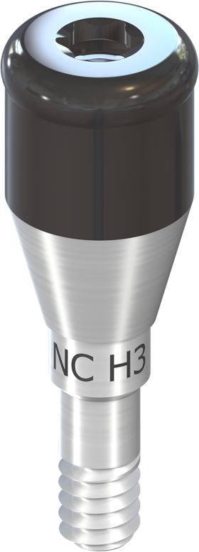 Прямой абатмент Novaloc 0° NC, H 3 мм, TAV