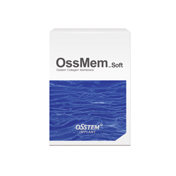Мембрана коллагеновая OSSTEM OSSMem, резорбируемая, для направленной костной регенерации, мягкая, 20х30 мм, 1 шт