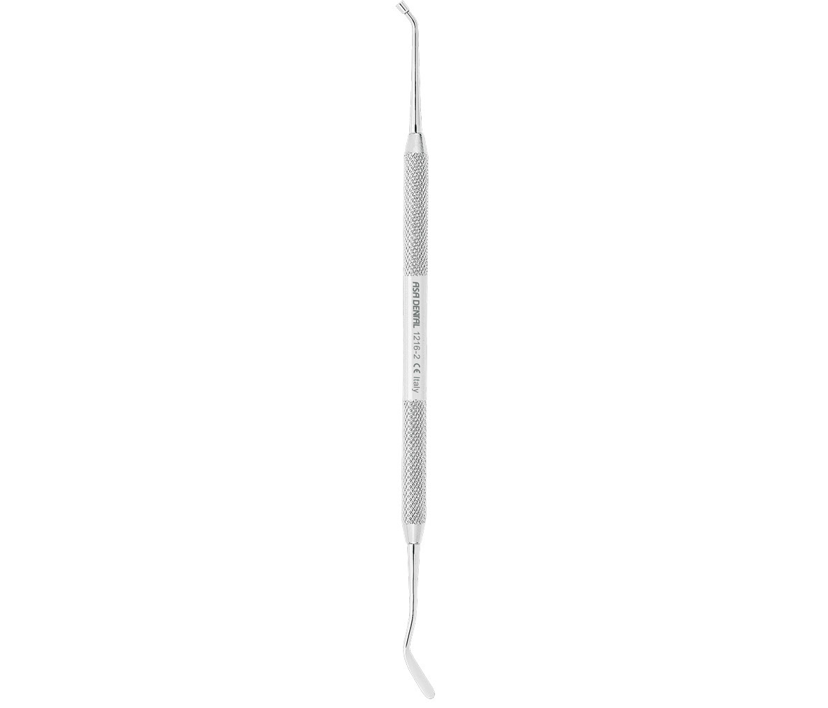 Asa Dental 1216-2 - гладилка N2 двусторонняя с укороченной рабочей частью