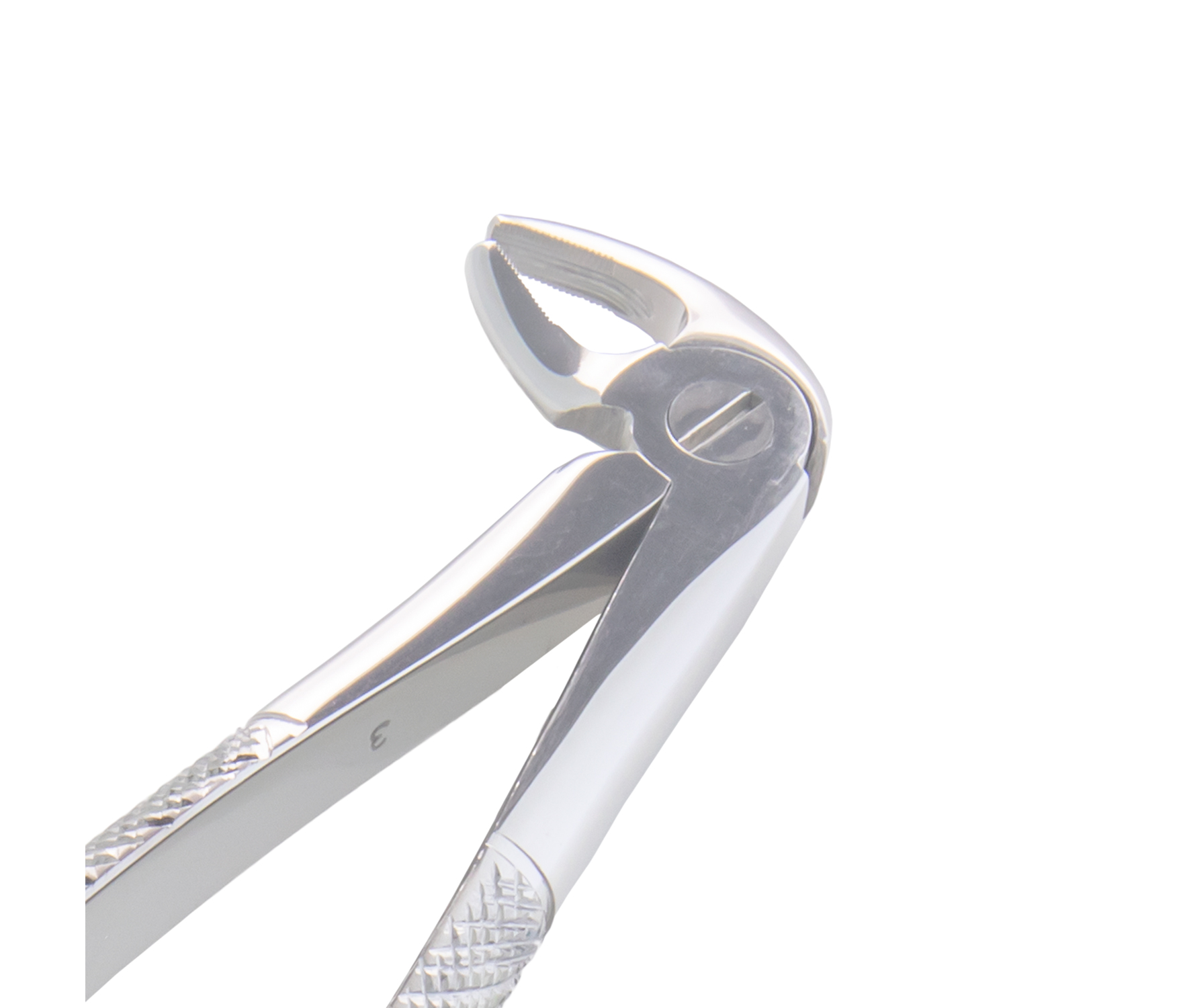 Asa Dental 0104-3 - щипцы для удаления с зазубренными кончиками (для нижних резцов, премоляров и корней)