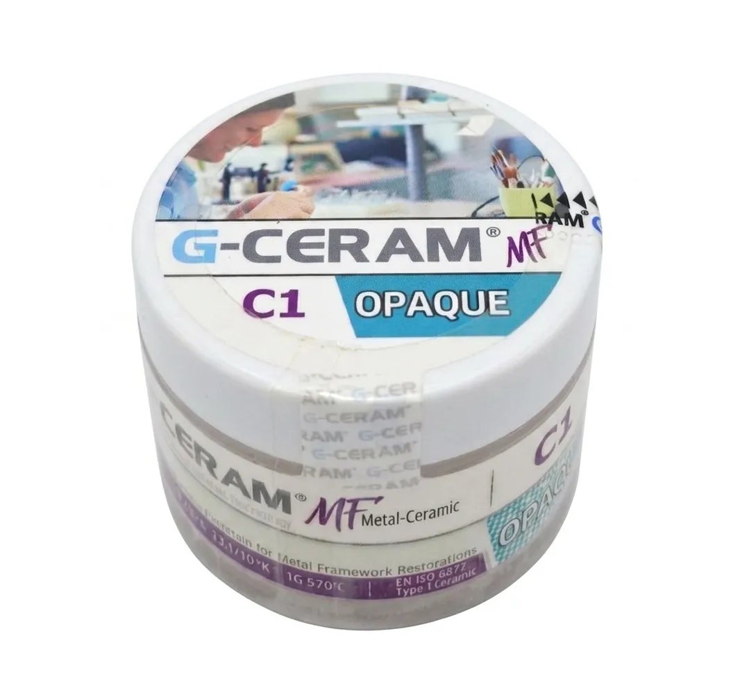 Керамика MF опак порошковый Opaque C1 (20г), 5205-3-C1, G-CERAM