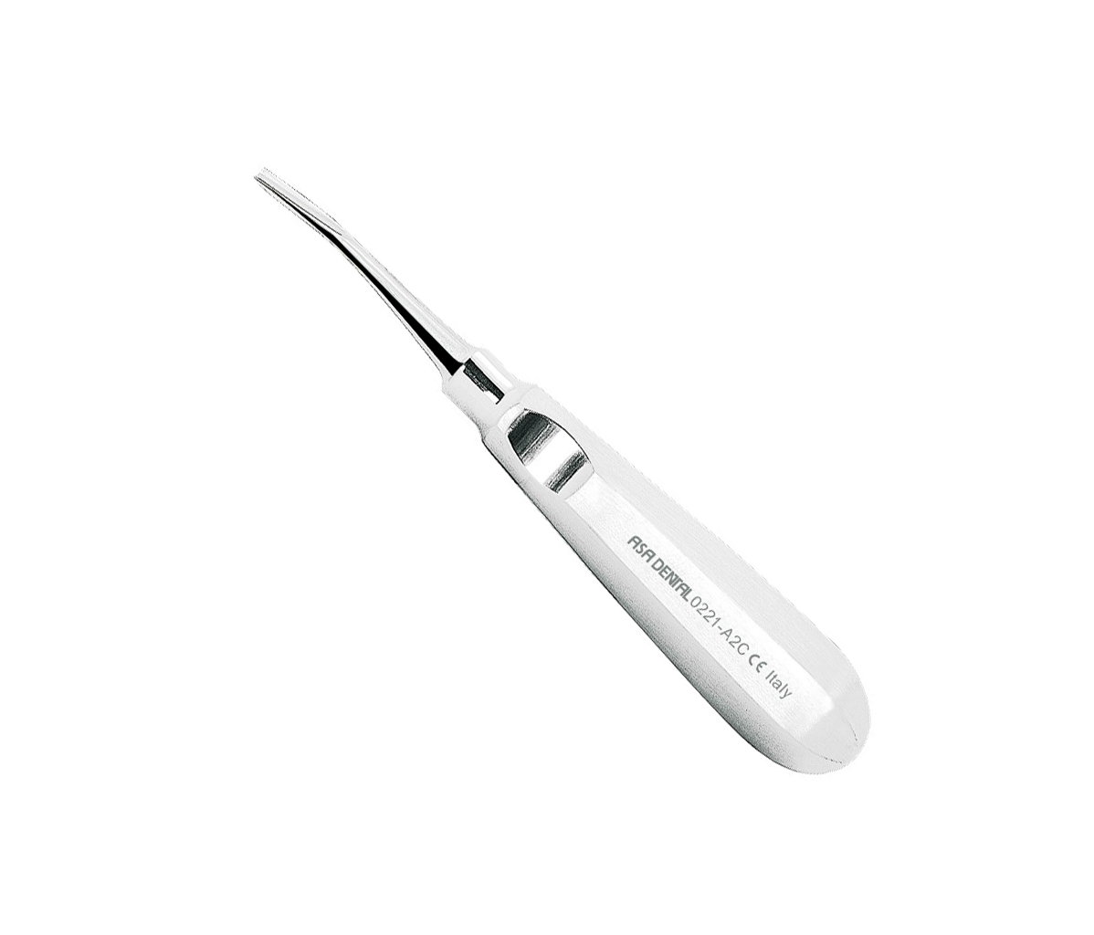 Asa Dental 0221-A2C - элеватор прямой изогнутый по плоскости