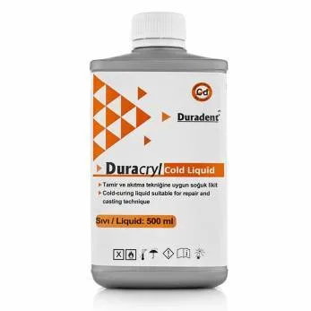 Пластмасса холодной полимеризации, DURADENT, Duracryl Castable, жидкость, 0,5л