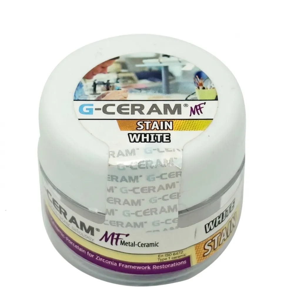 Керамика MF краситель Stain White (3г), 5201-0-W, G-CERAM