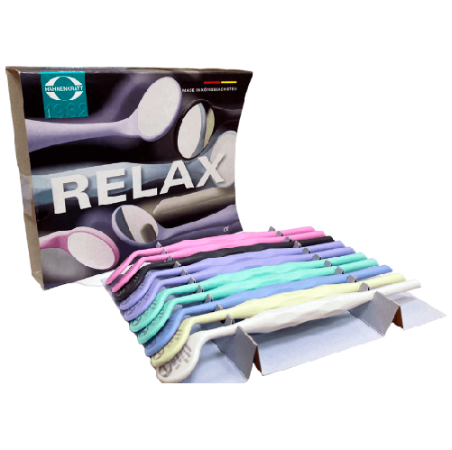 Зеркало стоматологическое родиевое с ручкой (10 шт.) - Relax FS Rhodium - размер 5, D24 мм. HAHNENKRATT, арт: 7110