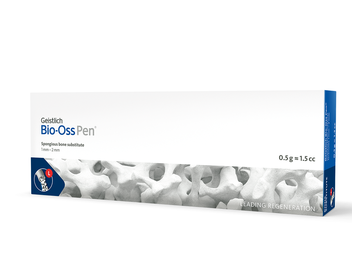 Костный материал Geistlich Biomaterials Bio-Oss Гранулы 1-2 мм