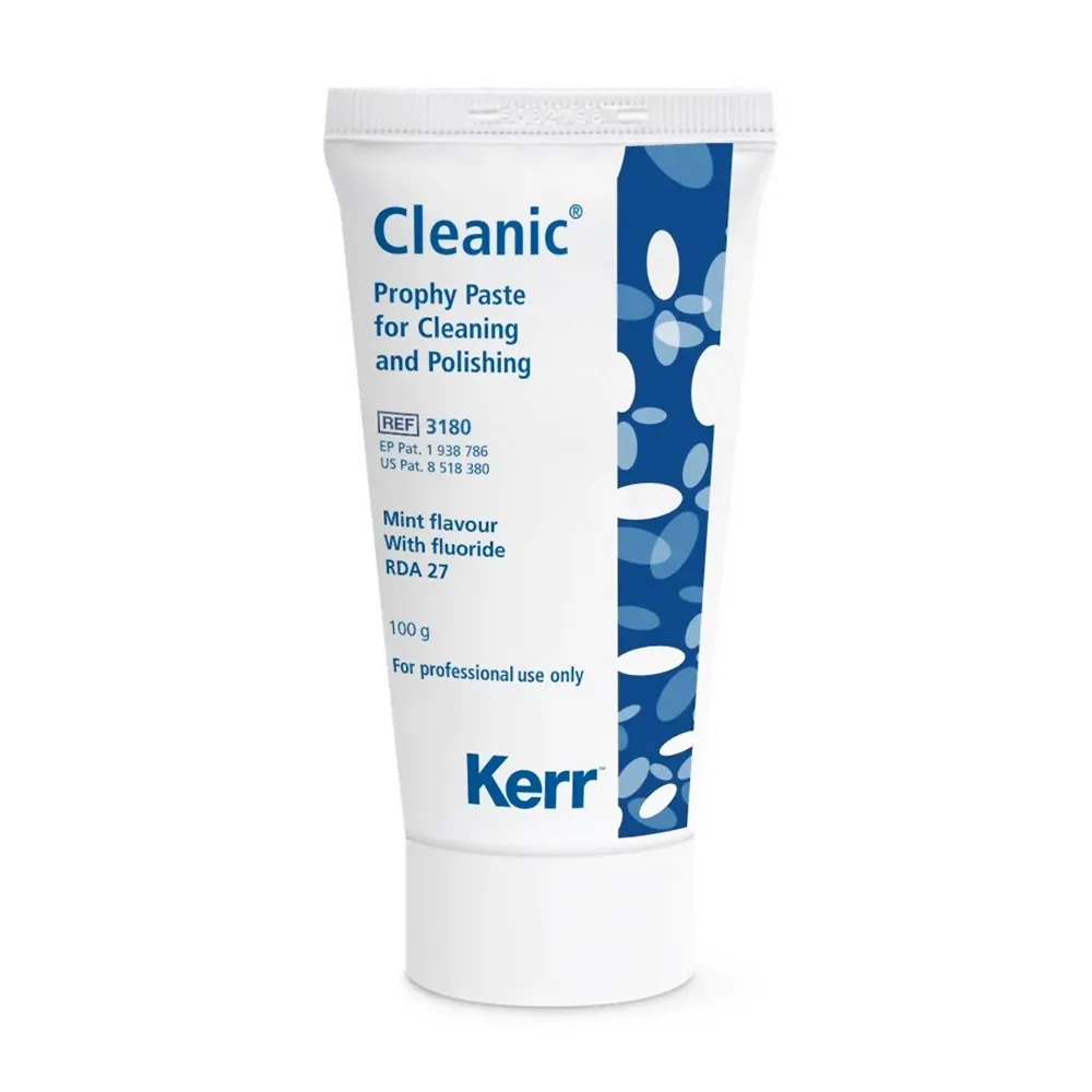 Паста полировочная, Kerr, Cleanic мята с фторидом 100г