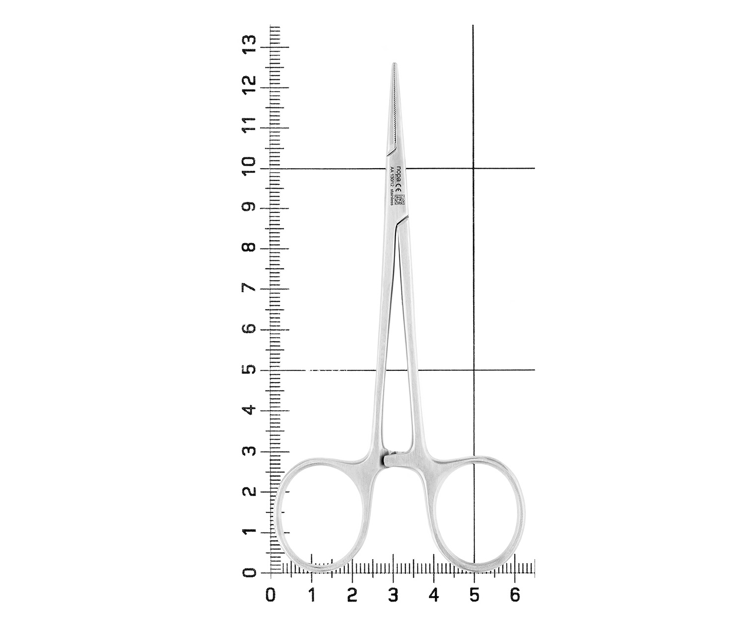 Nopa Instruments AA 130/12 - щипцы для артерии MICRO-MOSQUITO анатомические, прямые, 12 см
