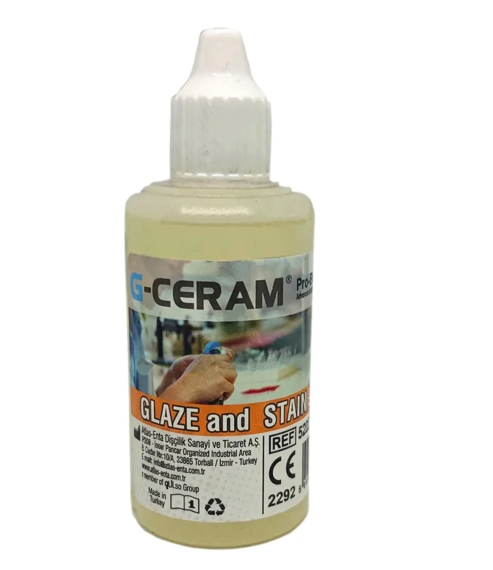 Жидкость для глазури и красителей, G-CERAM, Glaze&Stain Liquid, 50 мл