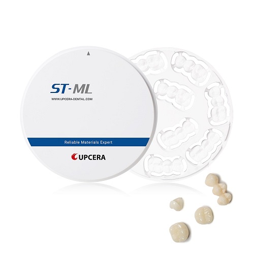 Заготовки циркониевые - Диск ST ML окрашенный послойно А1 (98) 25 мм, арт: ST ML A1 D98-25