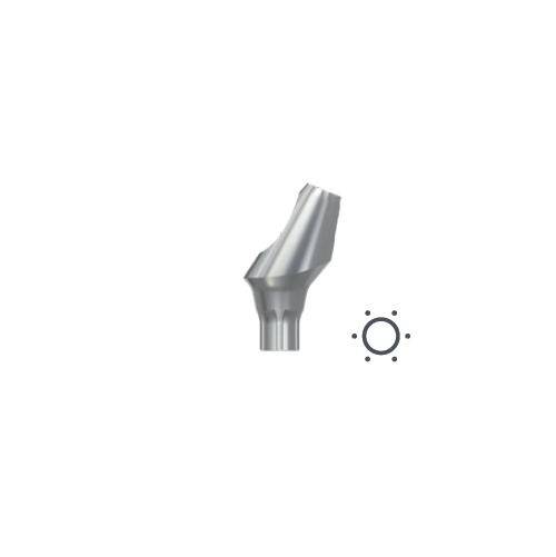 Абатмент угловой EV 3.6, 20°, высота 1 мм (Angled Abutment EV 3.6, 20° – 1 mm) , арт: 25619